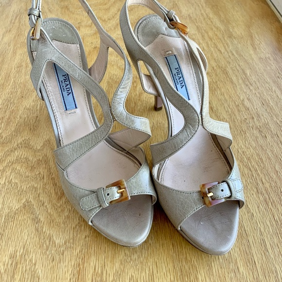 Vintage PRADA Milano Heels EU 36 / US 5.5 - Picture 2 of 6